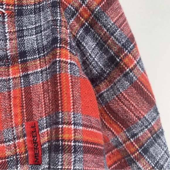 Merrell soft cotton plaid button up - Picture 5 of 12